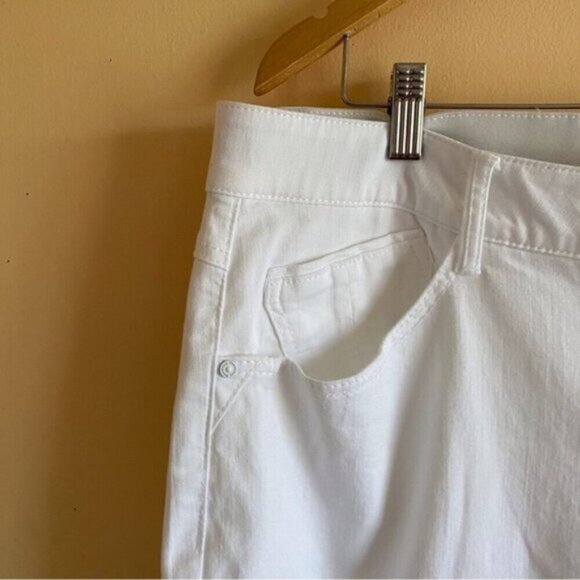 Democracy Ab Solution Jeans Womens 20W White Bootcut Mid Rise Slimming Tummy - Picture 6 of 15